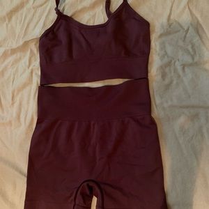 Purple workout set size small!